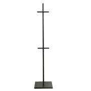 5.5 ft Heavy Duty Adjustable Metal Floor Display Easel Stand FURN_STND_003_65_BLK