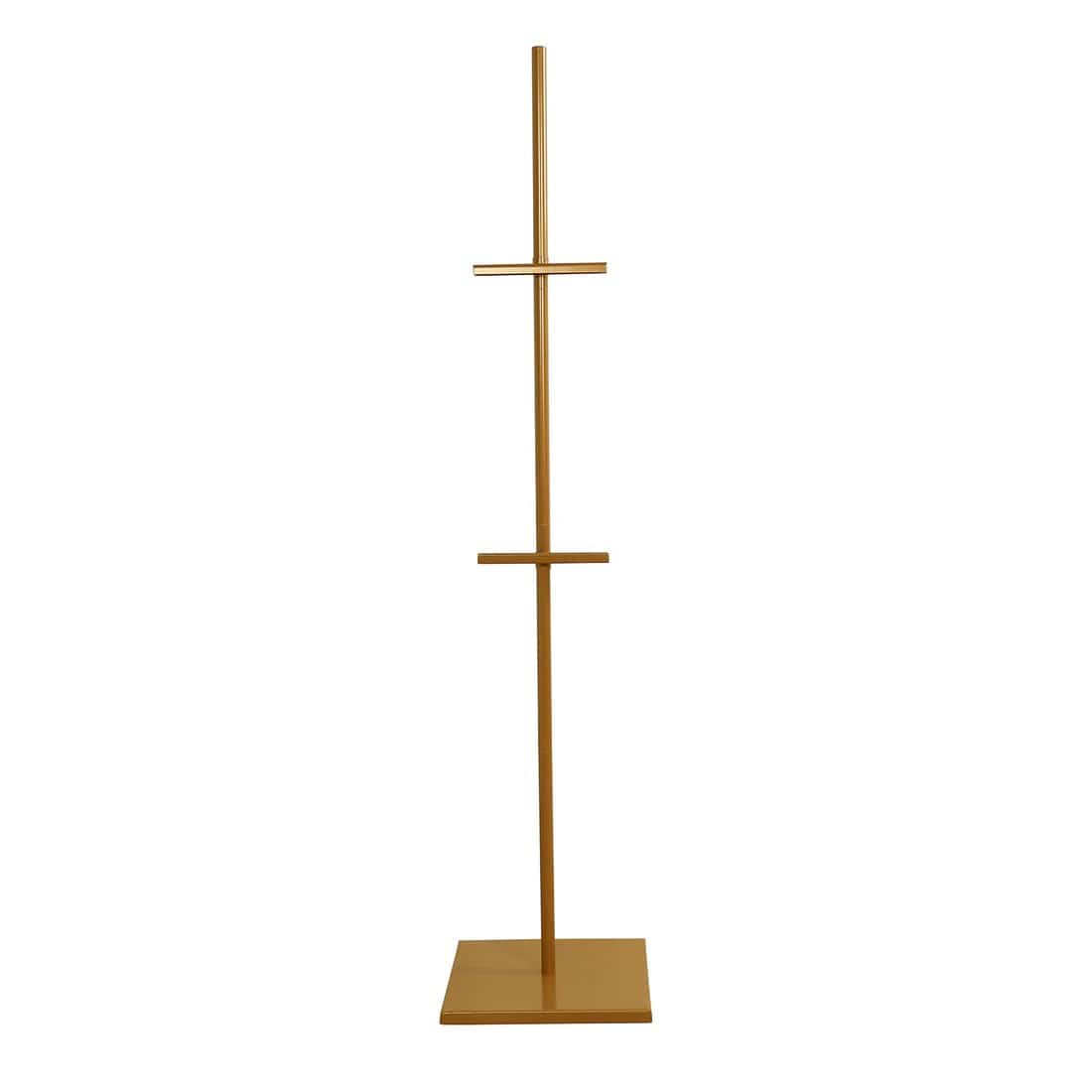 5.5 ft Heavy Duty Adjustable Metal Floor Display Easel Stand FURN_STND_003_65_GOLD
