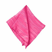 5 Accordion Crinkled Taffeta Dinner Napkins