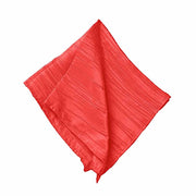 5 Accordion Crinkled Taffeta Dinner Napkins