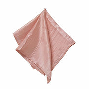 5 Accordion Crinkled Taffeta Dinner Napkins