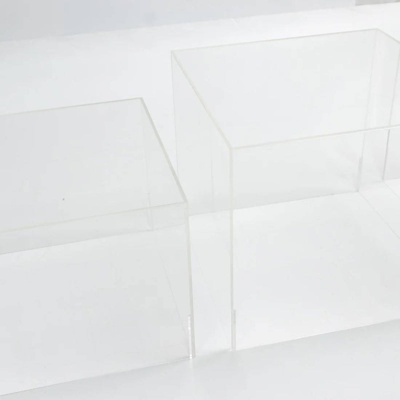 5 Acrylic Square Cake Risers Dessert Display Stands