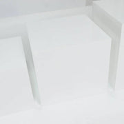 5 Acrylic Square Cake Risers Dessert Display Stands