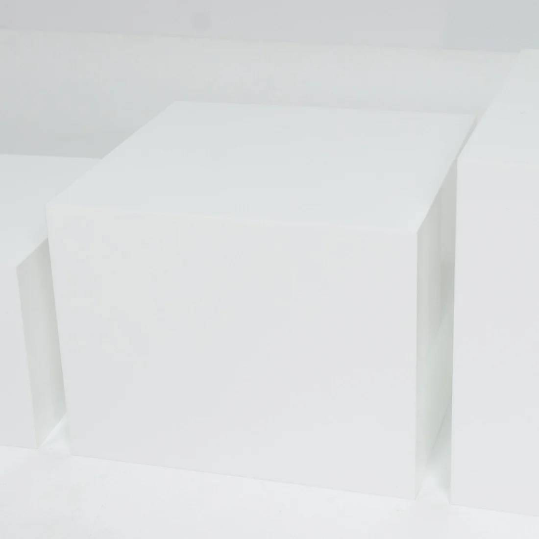 5 Acrylic Square Cake Risers Dessert Display Stands