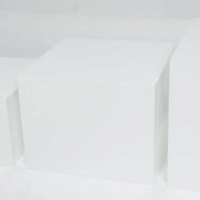 5 Acrylic Square Cake Risers Dessert Display Stands