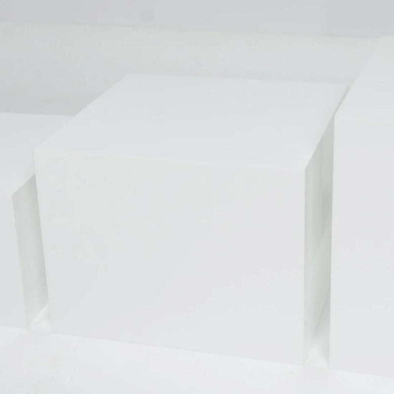 5 Acrylic Square Cake Risers Dessert Display Stands