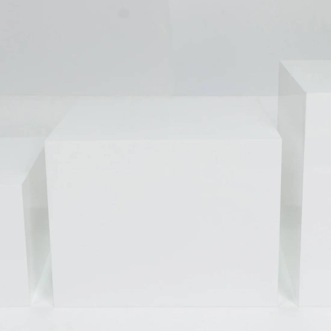5 Acrylic Square Cake Risers Dessert Display Stands