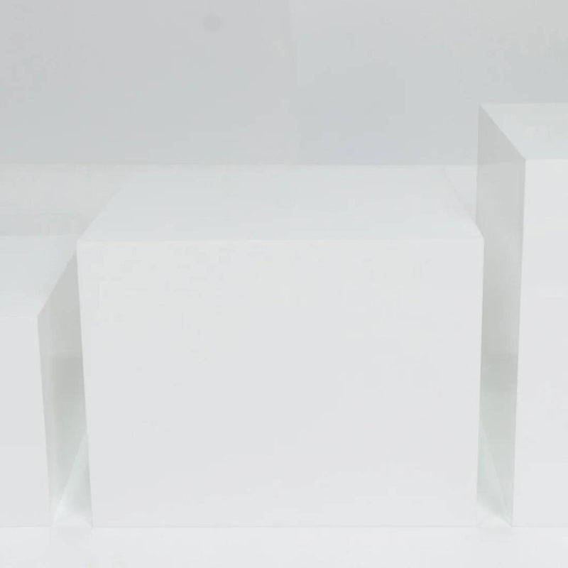 5 Acrylic Square Cake Risers Dessert Display Stands