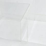 5 Acrylic Square Cake Risers Dessert Display Stands