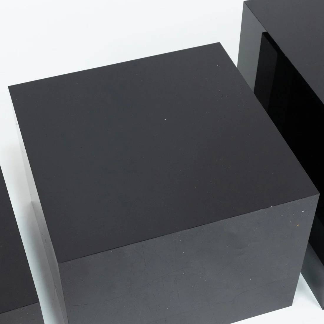 5 Acrylic Square Cake Risers Dessert Display Stands