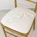 5 Crushed Velvet Chiavari Chair Cushion Covers