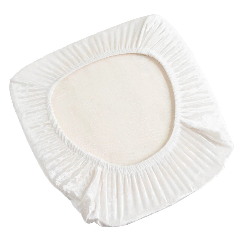 5 Crushed Velvet Chiavari Chair Cushion Covers