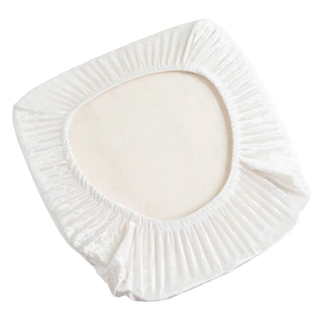 5 Crushed Velvet Chiavari Chair Cushion Covers