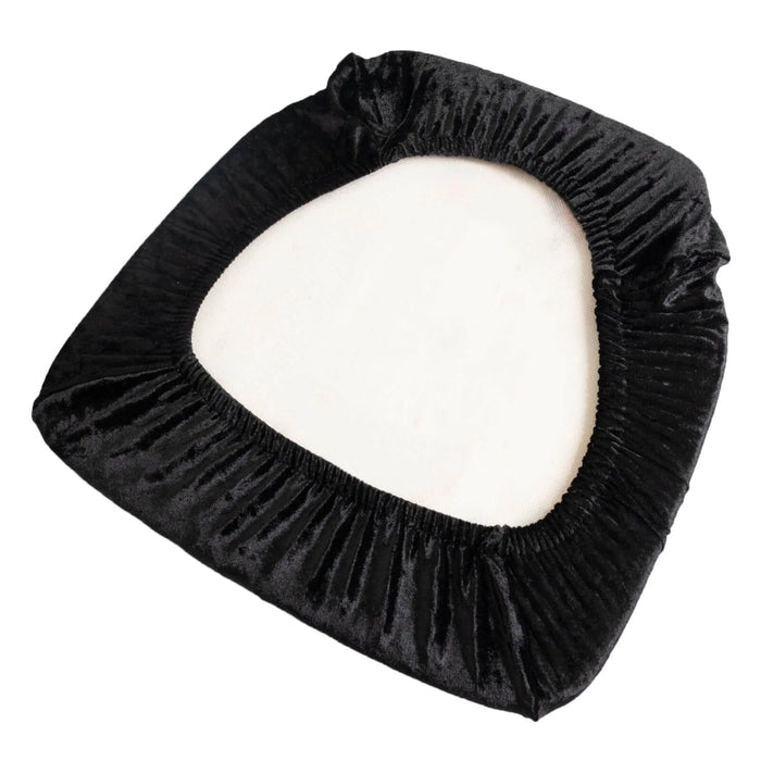 5 Crushed Velvet Chiavari Chair Cushion Covers