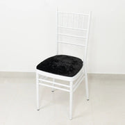 5 Crushed Velvet Chiavari Chair Cushion Covers