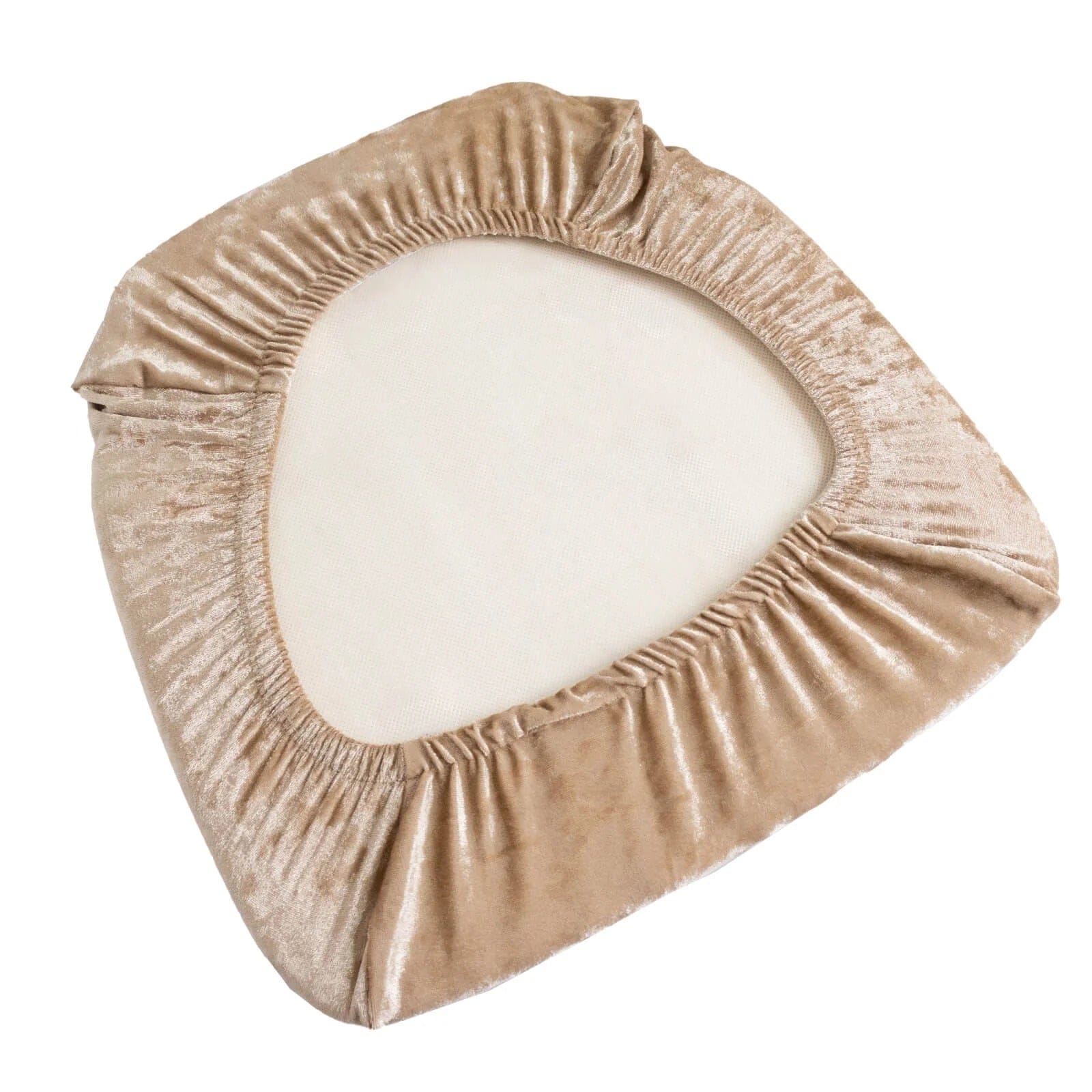 5 Crushed Velvet Chiavari Chair Cushion Covers