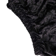 5 Crushed Velvet Cylinder Plinth Display Box Stand Covers