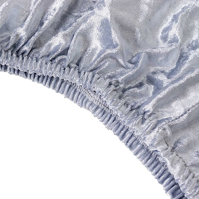 5 Crushed Velvet Cylinder Plinth Display Box Stand Covers