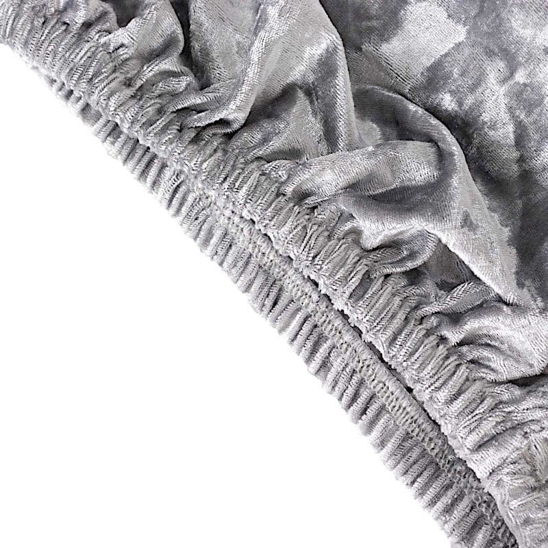 5 Crushed Velvet Cylinder Plinth Display Box Stand Covers