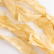 5 Curly Willow Chiffon Satin Chair Sashes