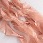 5 Curly Willow Chiffon Satin Chair Sashes