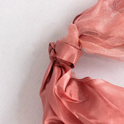 5 Curly Willow Chiffon Satin Chair Sashes