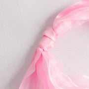 5 Curly Willow Chiffon Satin Chair Sashes