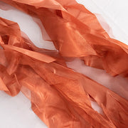 5 Curly Willow Chiffon Satin Chair Sashes