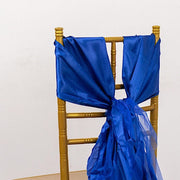 5 Curly Willow Chiffon Satin Chair Sashes