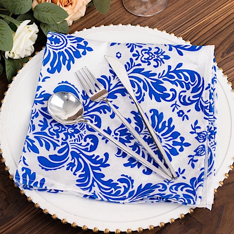 5 Damask Flocking Napkins 20