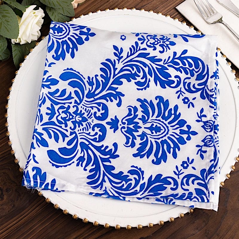 5 Damask Flocking Napkins 20