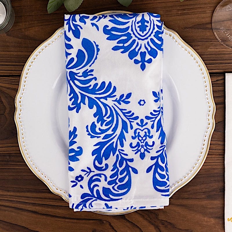 5 Damask Flocking Napkins 20