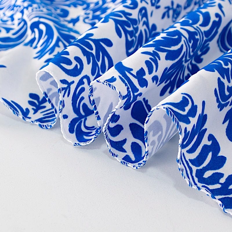 5 Damask Flocking Napkins 20" x 20"