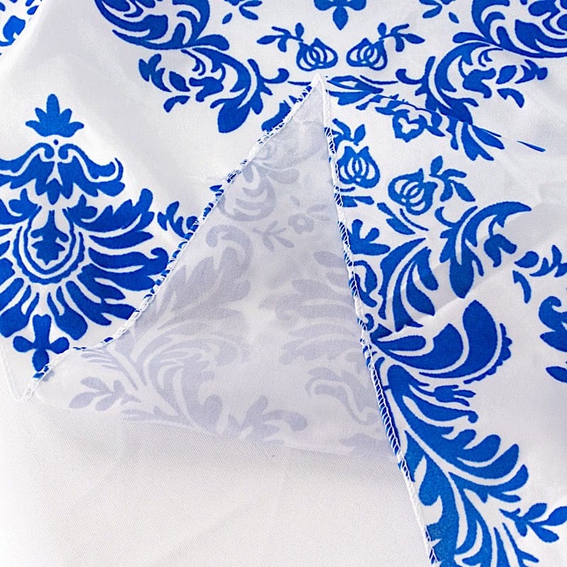 5 Damask Flocking Napkins 20" x 20"