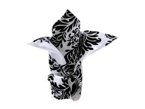 5 Damask Flocking Napkins 20