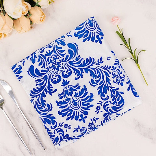 5 Damask Flocking Napkins 20