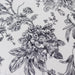 5 French Toile 17" x 17" Floral Polyester Table Napkins