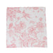 5 French Toile 17" x 17" Floral Polyester Table Napkins NAP_OSC_FLORFT_PINK
