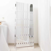 5 ft Acrylic 5-Tier Wine Glass Rack Champagne Flute Holder Stand - Clear