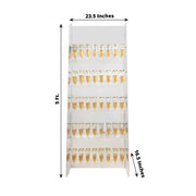 5 ft Acrylic 5-Tier Wine Glass Rack Champagne Flute Holder Stand - Clear