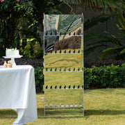 5 ft Acrylic 5-Tier Wine Glass Rack Champagne Flute Holder Stand - Clear