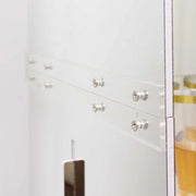 5 ft Acrylic 5-Tier Wine Glass Rack Champagne Flute Holder Stand - Clear