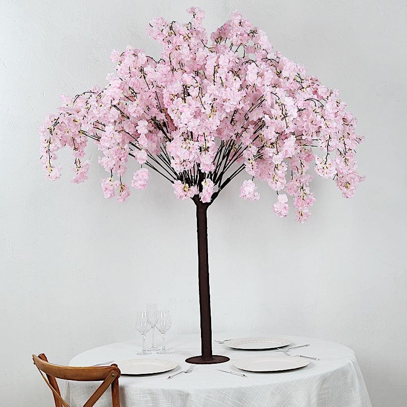 5 ft Artificial Cherry Blossom Tree With Detachable Metal Base