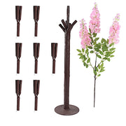 5 ft Freestanding Wisteria Tree With Detachable Metal Base