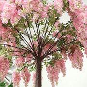 5 ft Freestanding Wisteria Tree With Detachable Metal Base
