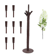 5 ft Freestanding Wisteria Tree With Detachable Metal Base