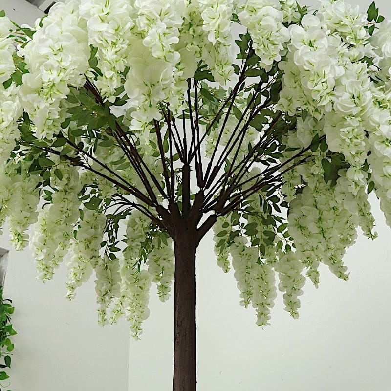 5 ft Freestanding Wisteria Tree With Detachable Metal Base