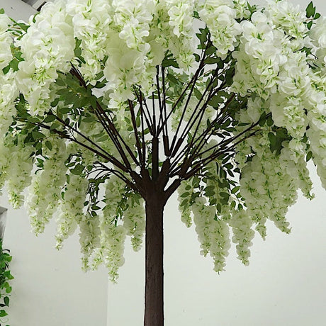 5 ft Freestanding Wisteria Tree With Detachable Metal Base