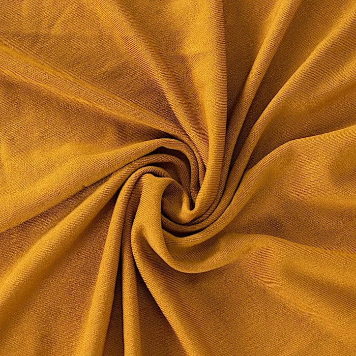 5 ft Wavy Spandex Fitted Round Tablecloth Table Skirt