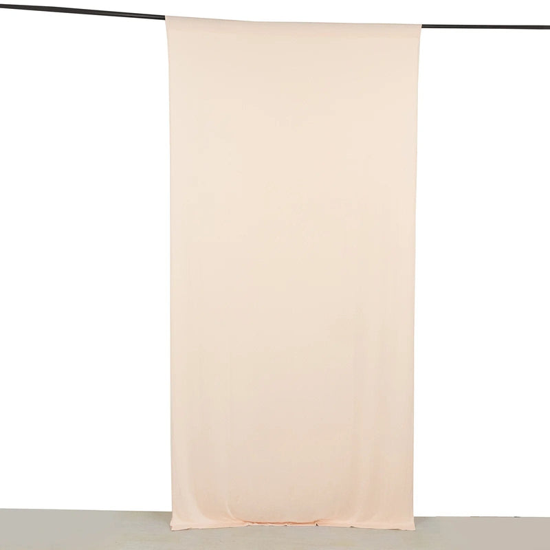 5 ft x 10 ft 4-Way Stretch Spandex Divider Backdrop Curtain